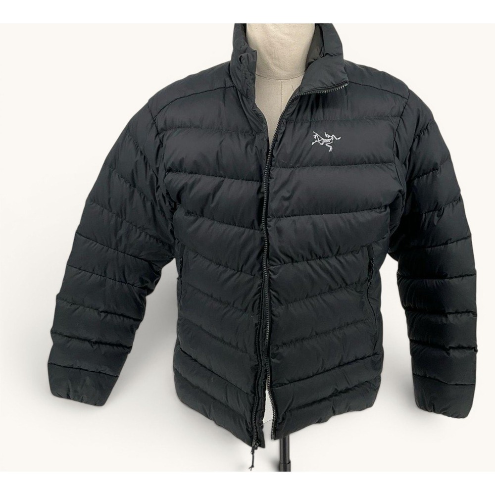 Arc'teryx Thorium AR Down Jacket Mens Large Black 2019 Goose Down Puffer Coat